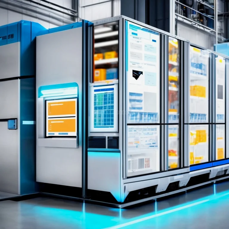 ダッシュボード画面と温度センサー